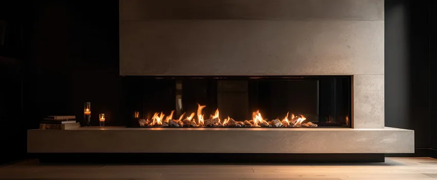 Gas Fireplace Ember Bed Design Services in North Babylon, New York