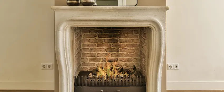 Vintage-style Fireplace Redesign in North Babylon, New York