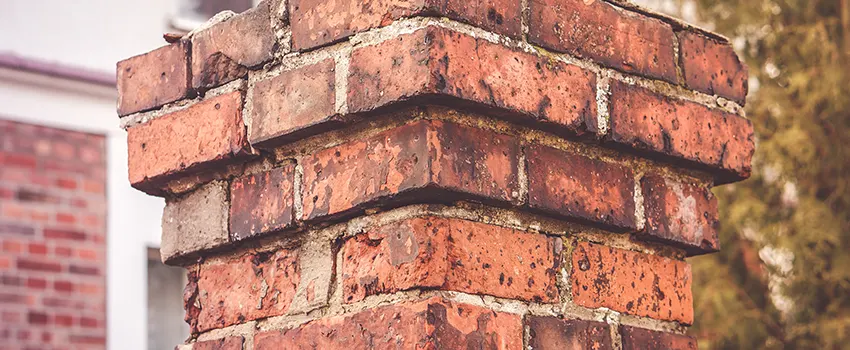Cracked Chimney Bricks Repair Cost in North Babylon, New York