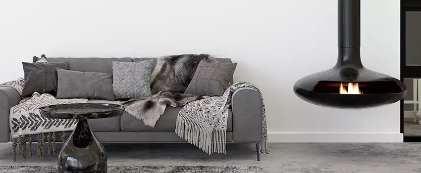 Circular Hanging Fireplace Installation Services in North Babylon, NY