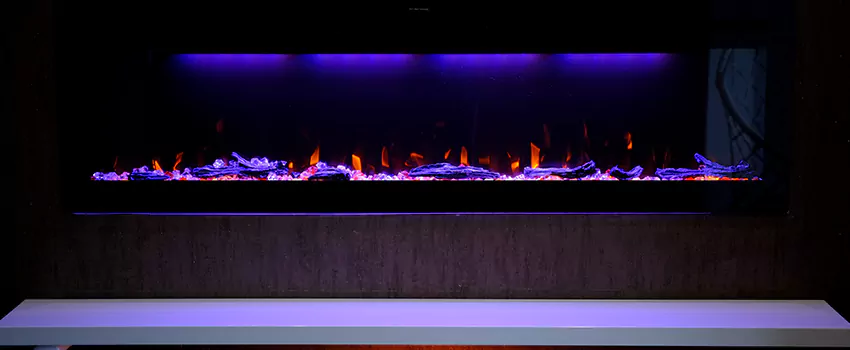 Dynamic Flame Color Fireplace Installation in North Babylon, NY